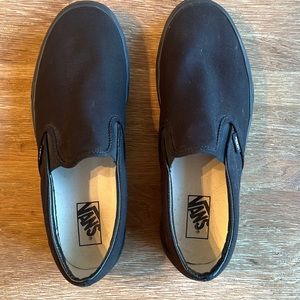 Vans slip on shoe.